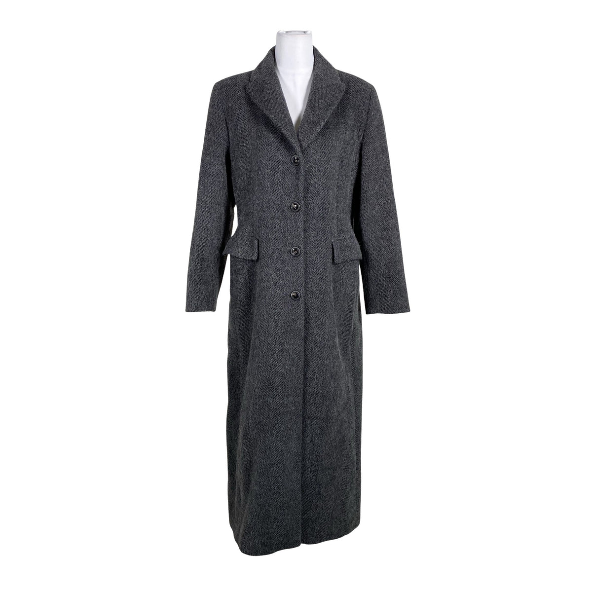 Unisex Ril's - Wool coat, size 36 - Gray (1)