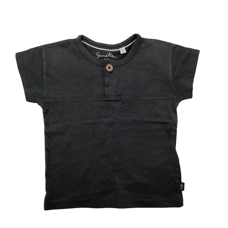 Unisex Sanetta - T-shirt, size 68 - 74 - Gray ()
