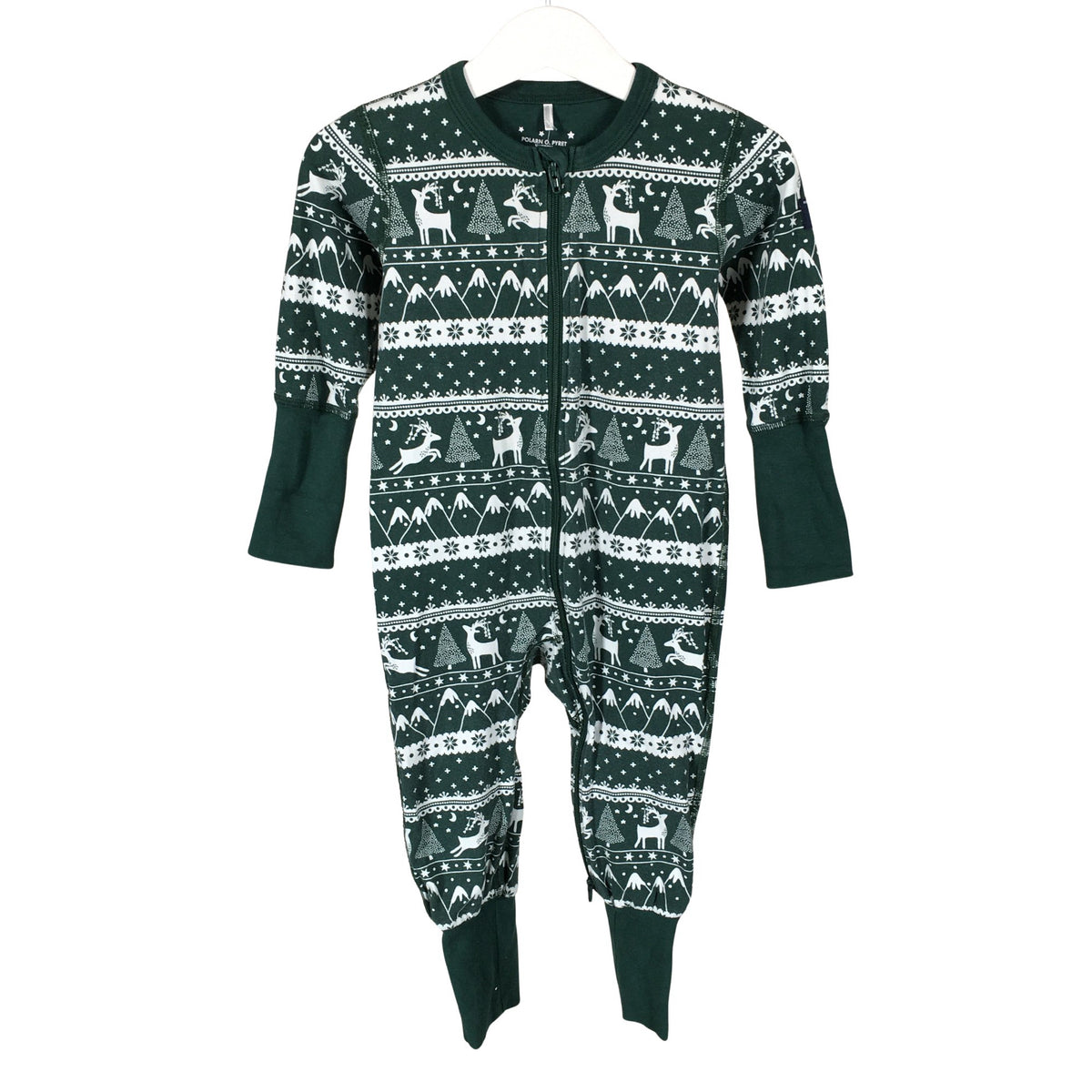 Unisex Polarn O. Pyret - Nightwear, size 74 - 80 - Green (1)
