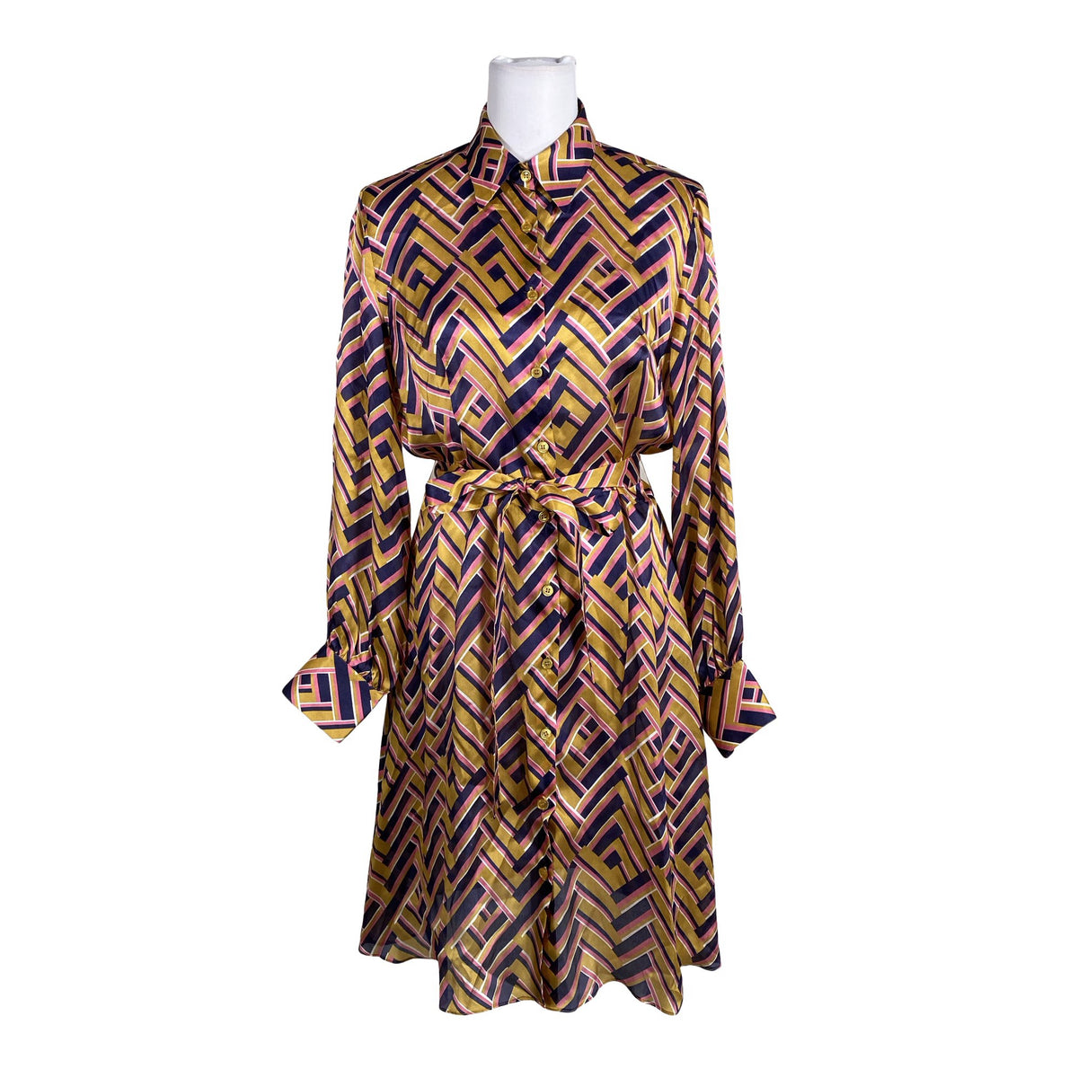 Unisex Sand - Schiffon dress, size 40 - Light pink (1)