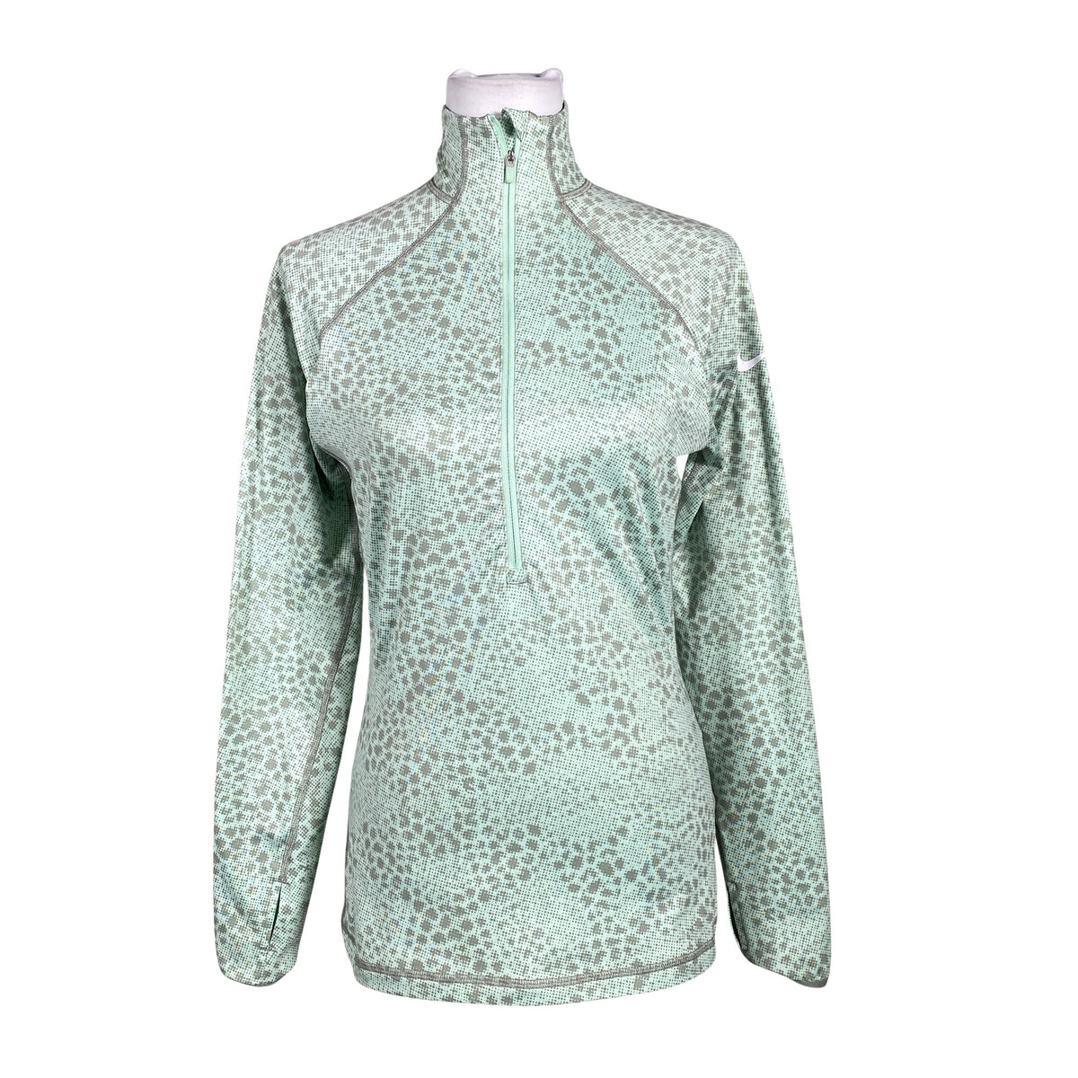Unisex Nike - Sports shirt, long sleeve, size 38 - Green (1)