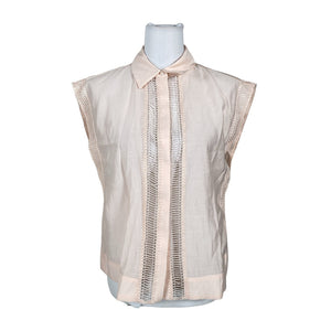 Unisex Copenhagen Muse - Short-sleeved blouse, size 36 - Light pink (1)