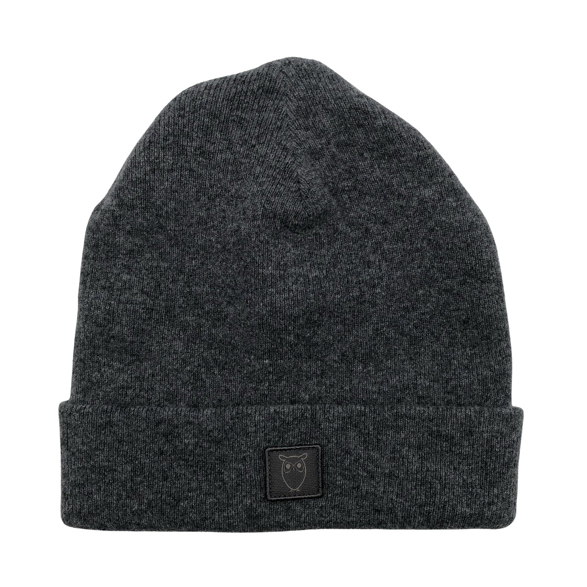 Unisex Knowledge Cotton Apparel - Winter beanie, size 54 - 56 cm - Gray (1)
