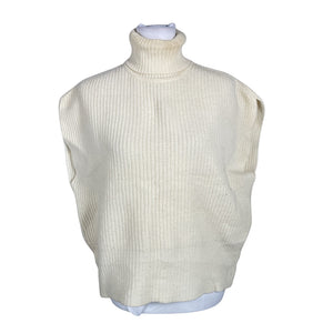 Unisex NOSH - Knit vest, size 36 - Natural white (1)