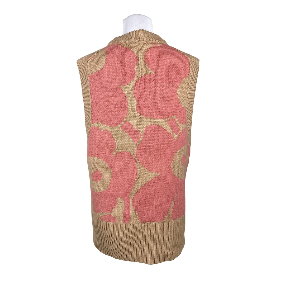 Unisex Marimekko - Knit vest, size 38 - Brown (3)