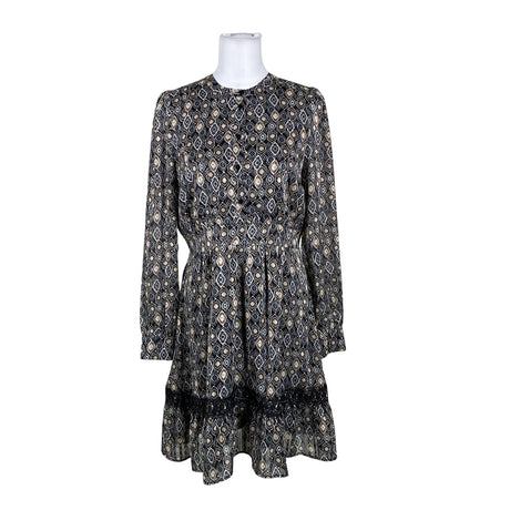 Unisex Rue de Femme - Schiffon dress, size 36 - Black ()