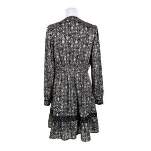 Unisex Rue de Femme - Schiffon dress, size 36 - Black (2)
