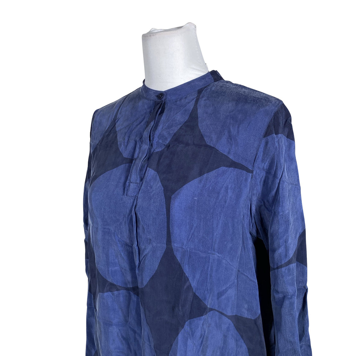 Unisex Marimekko - Schiffon dress, size 40 - Blue (2)