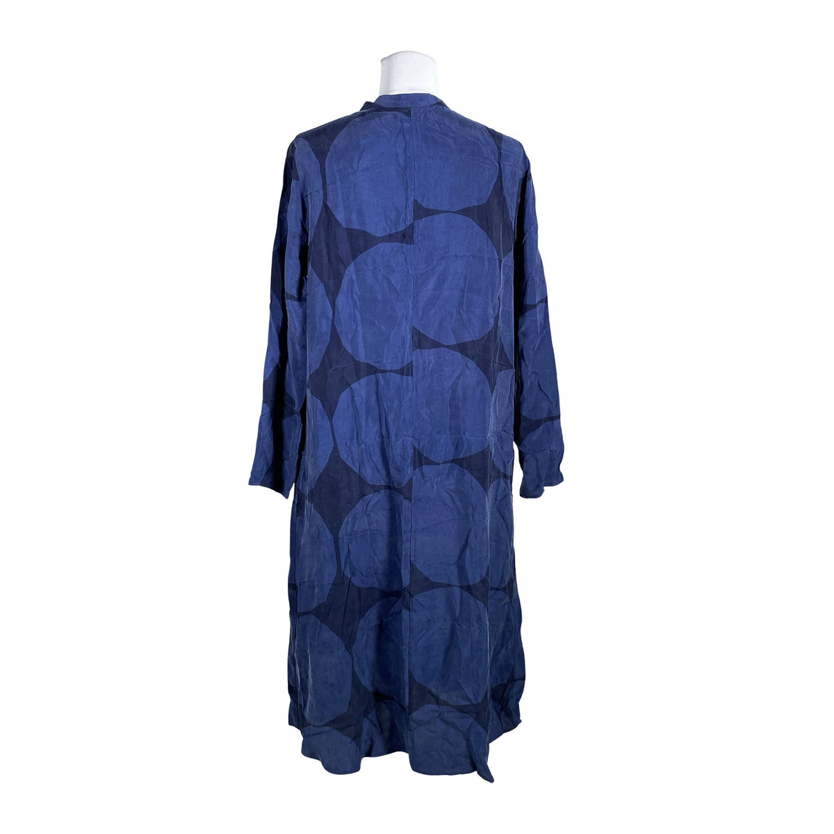 Unisex Marimekko - Schiffon dress, size 40 - Blue (3)