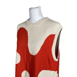 Unisex Marimekko - Knit vest, size 38 - Beige (2)