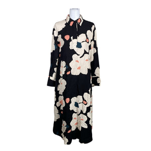 Unisex Marimekko - Schiffon dress, size 40 - Black (1)