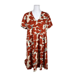 Unisex Toive - Tricot dress, size 40 - Red (1)