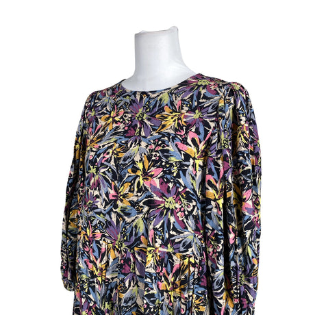 Unisex Metsola - Schiffon dress, size 40 - Black (2)