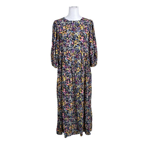 Unisex Metsola - Schiffon dress, size 40 - Black (1)