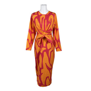 Unisex Nakoa - Tricot dress, size 40 - Orange (1)