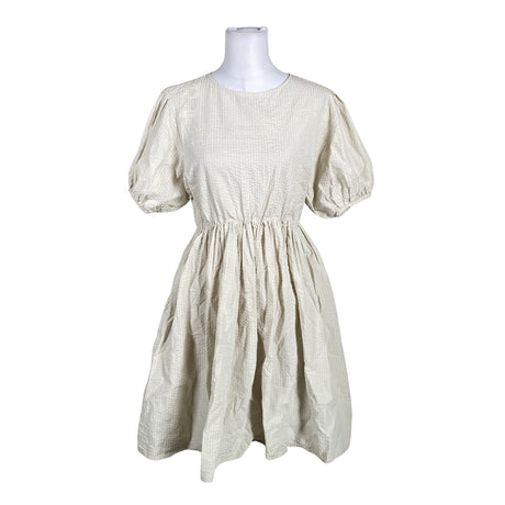 Unisex Handmade - Schiffon dress, size 36 - Beige ()