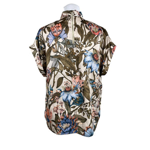 Unisex Dante 6 - Short-sleeved blouse, size 40 - Beige (2)