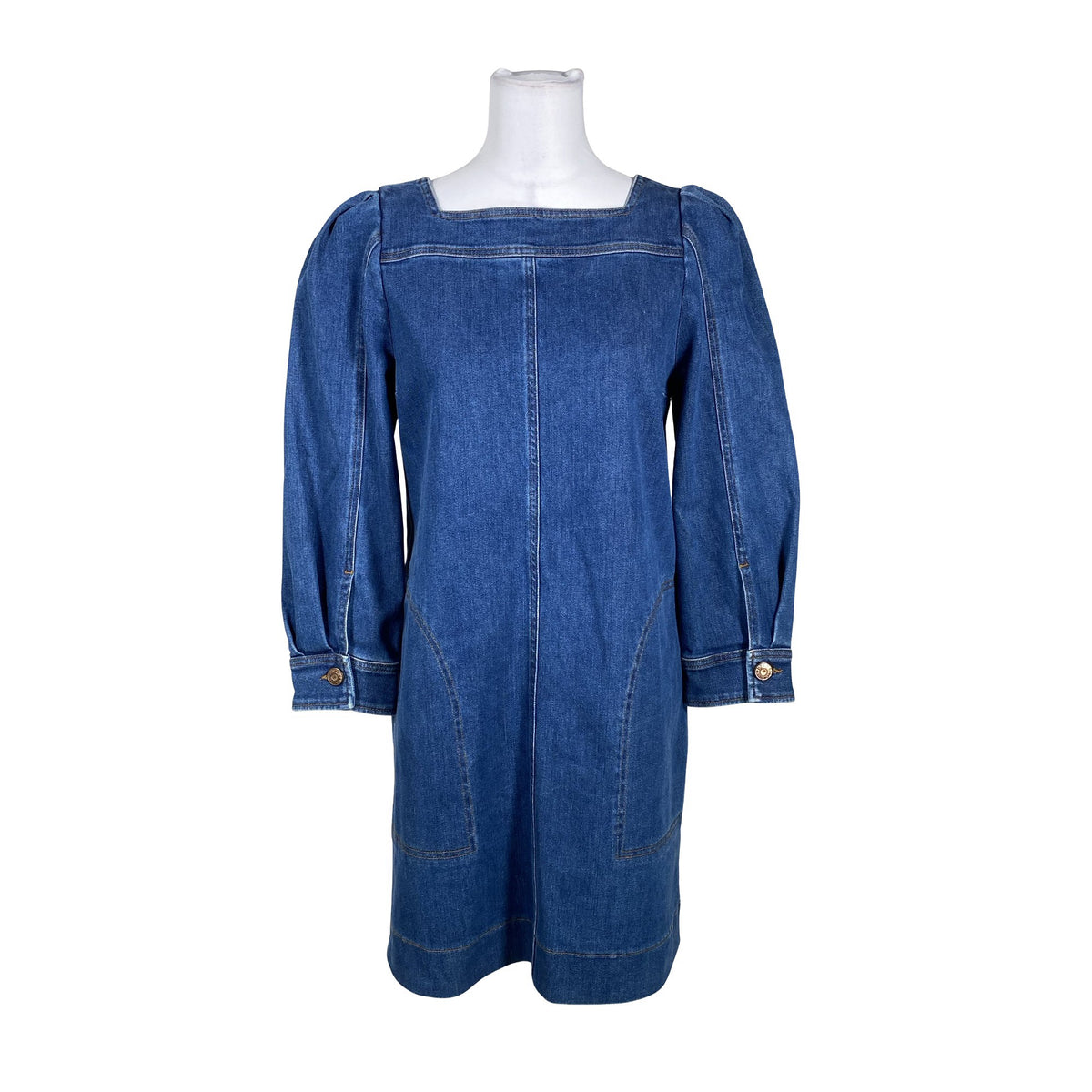 Unisex See by Chloé - Denim dress, size 38 - Blue (1)