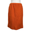 Unisex Kuusama - Knit skirt, size 38 - Orange ()