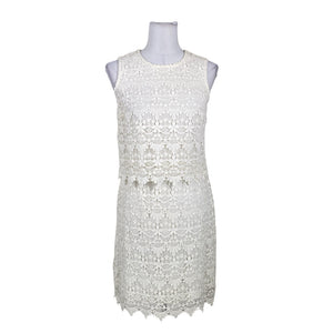Unisex Esprit - Party dress, size 36 - White (1)