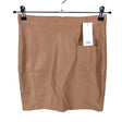 Unisex Lipsy London - Leather skirt, size 36 - Brown ()