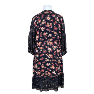 Unisex Brora - Schiffon dress, size 44 - Black (3)