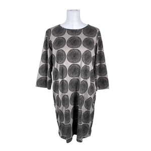 Unisex Marimekko - Tricot dress, size 40 - Brown (1)