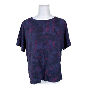Unisex Opus - Short-sleeved blouse, size 38 - Blue (1)