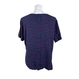 Unisex Opus - Short-sleeved blouse, size 38 - Blue (2)