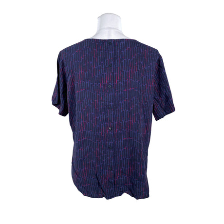 Unisex Opus - Short-sleeved blouse, size 38 - Blue (2)