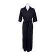 Unisex Gauhar - Pique dress, size 36 - Black ()