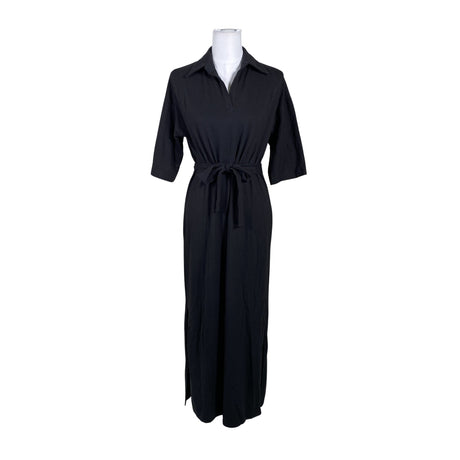 Unisex Gauhar - Pique dress, size 36 - Black ()