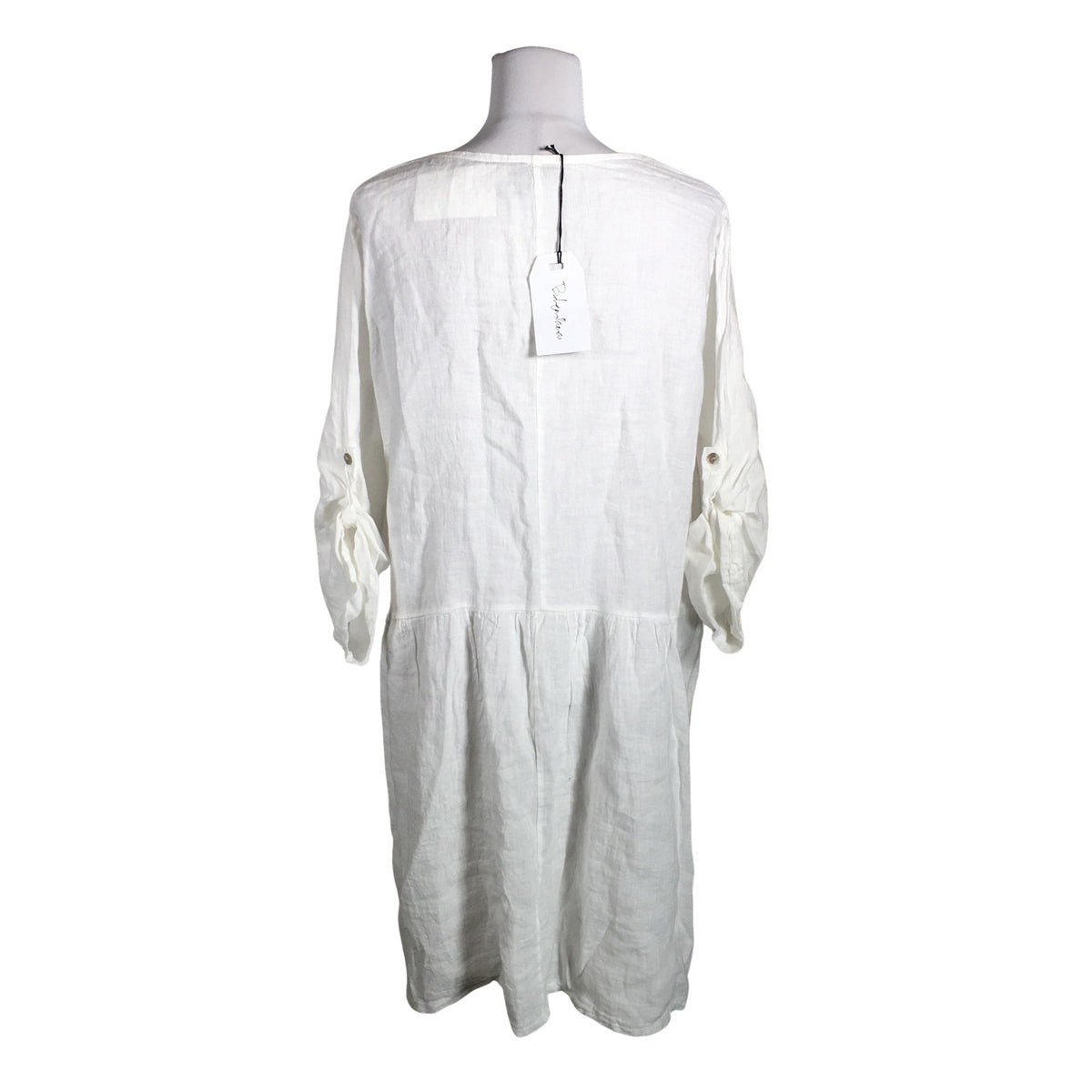Unisex Bohemiana - Dress, size 40 - White (2)