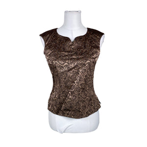 Unisex Tazzia - Party top, size 36 - Brown (1)