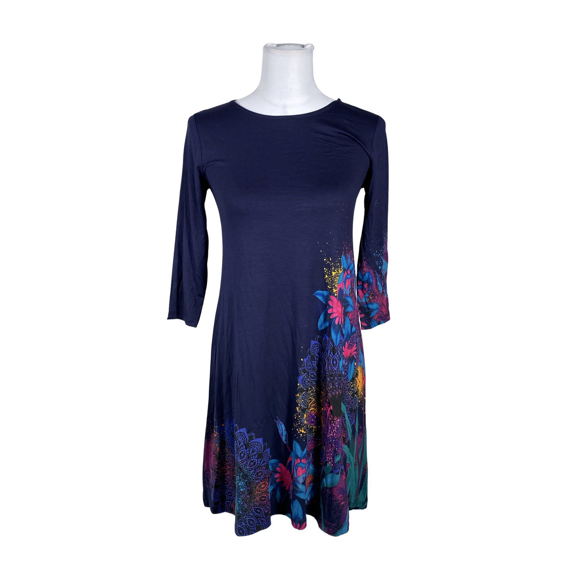 Unisex Desigual - Tricot dress, size 36 - Blue (1)