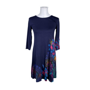 Unisex Desigual - Tricot dress, size 36 - Blue (1)
