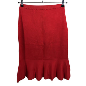 Unisex Pierre Cavallo - Knit skirt, size 36 - Red (1)