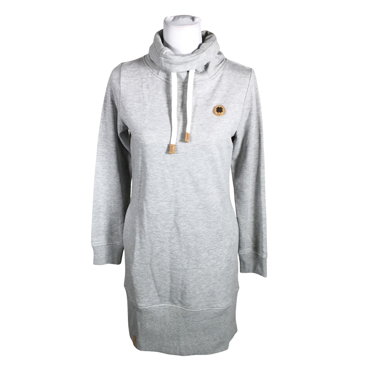 Unisex EDC by Esprit - Sweatshirt tunic, size 34 - Gray (1)
