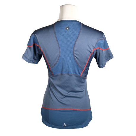 Unisex Craft - Sports shirt, short sleeve, size 38 - Blue (2)