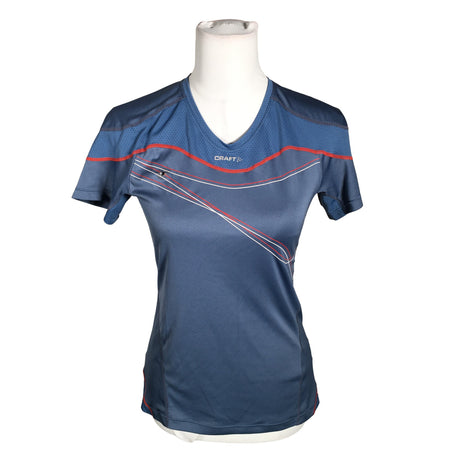 Unisex Craft - Sports shirt, short sleeve, size 38 - Blue ()