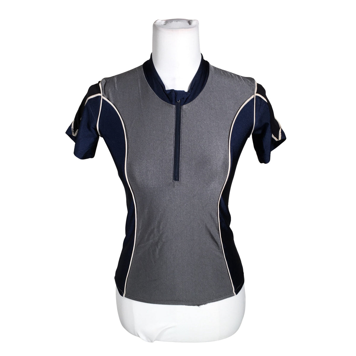Unisex WOL - Sports shirt, short sleeve, size 36 - Blue (1)
