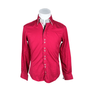 Unisex 7Camicie - Collared shirt, size M - Pink (1)