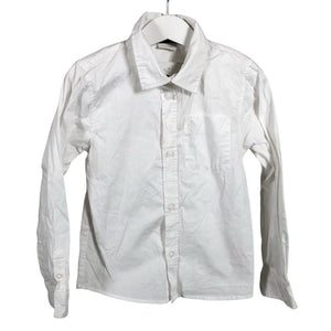 Unisex Name It - Collared shirt, size 110 - 116 - White (1)