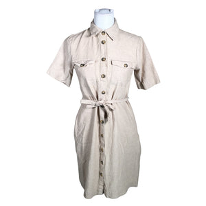 Unisex Free Quent - Dress, size 34 - Beige (1)