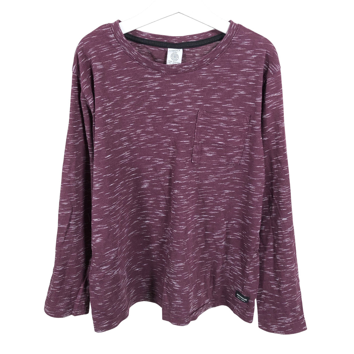 Unisex Lindex - Tricot shirt, size 134 - 140 - Violet (1)