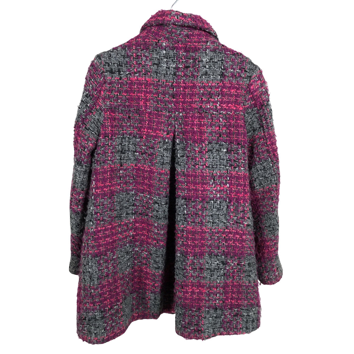 Unisex Benetton - Wool coat, size 128 - 134 - Violet (2)