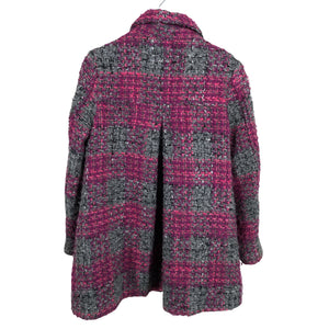 Unisex Benetton - Wool coat, size 128 - 134 - Violet (2)