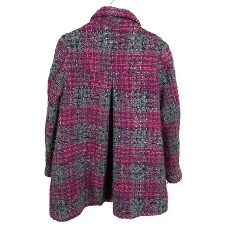 Unisex Benetton - Wool coat, size 128 - 134 - Violet (2)