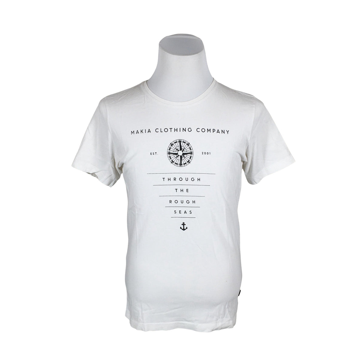 Unisex Makia - T-shirt, size M - White (1)