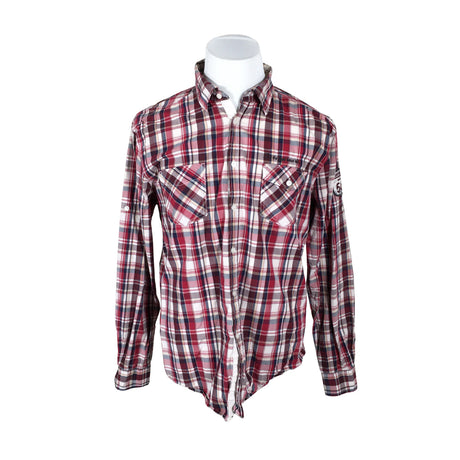 Unisex Esprit - Collared shirt, size XL - Wine red ()